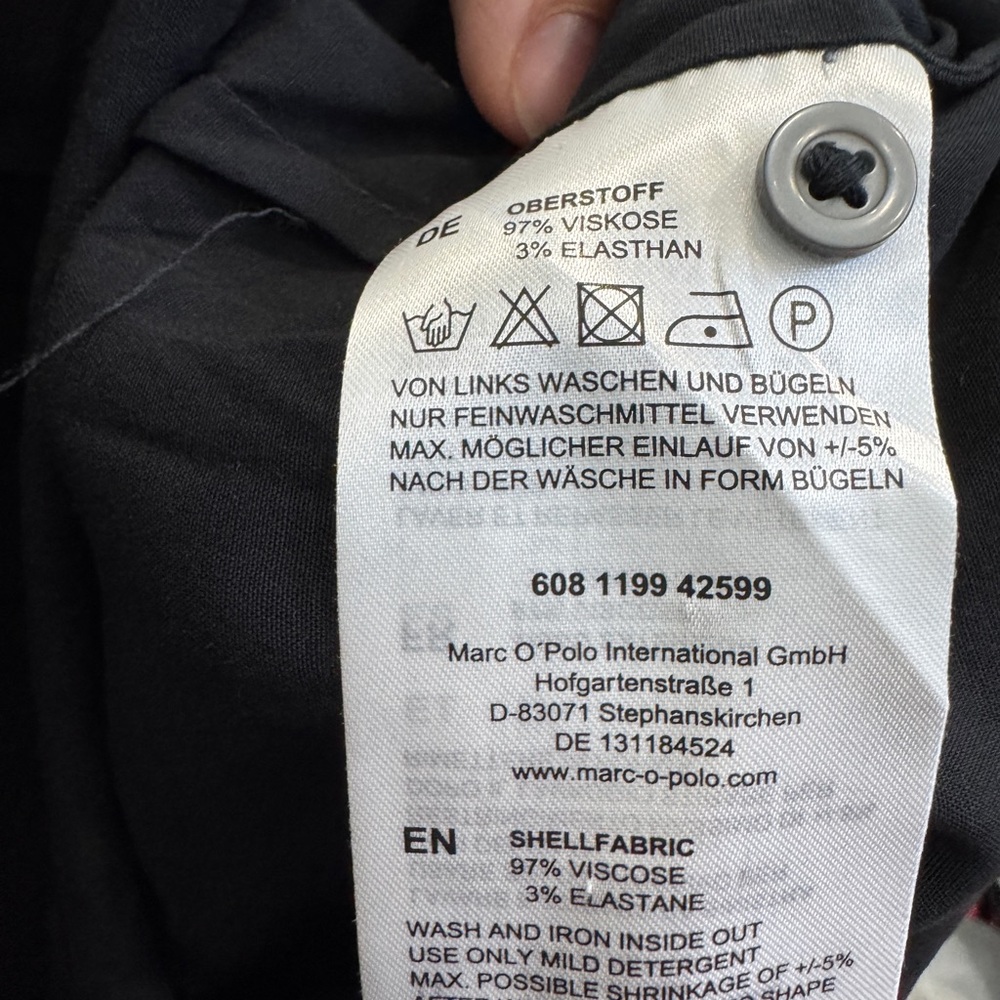 Marc O’polo Stylish Black Button-Down Blouse - image 8